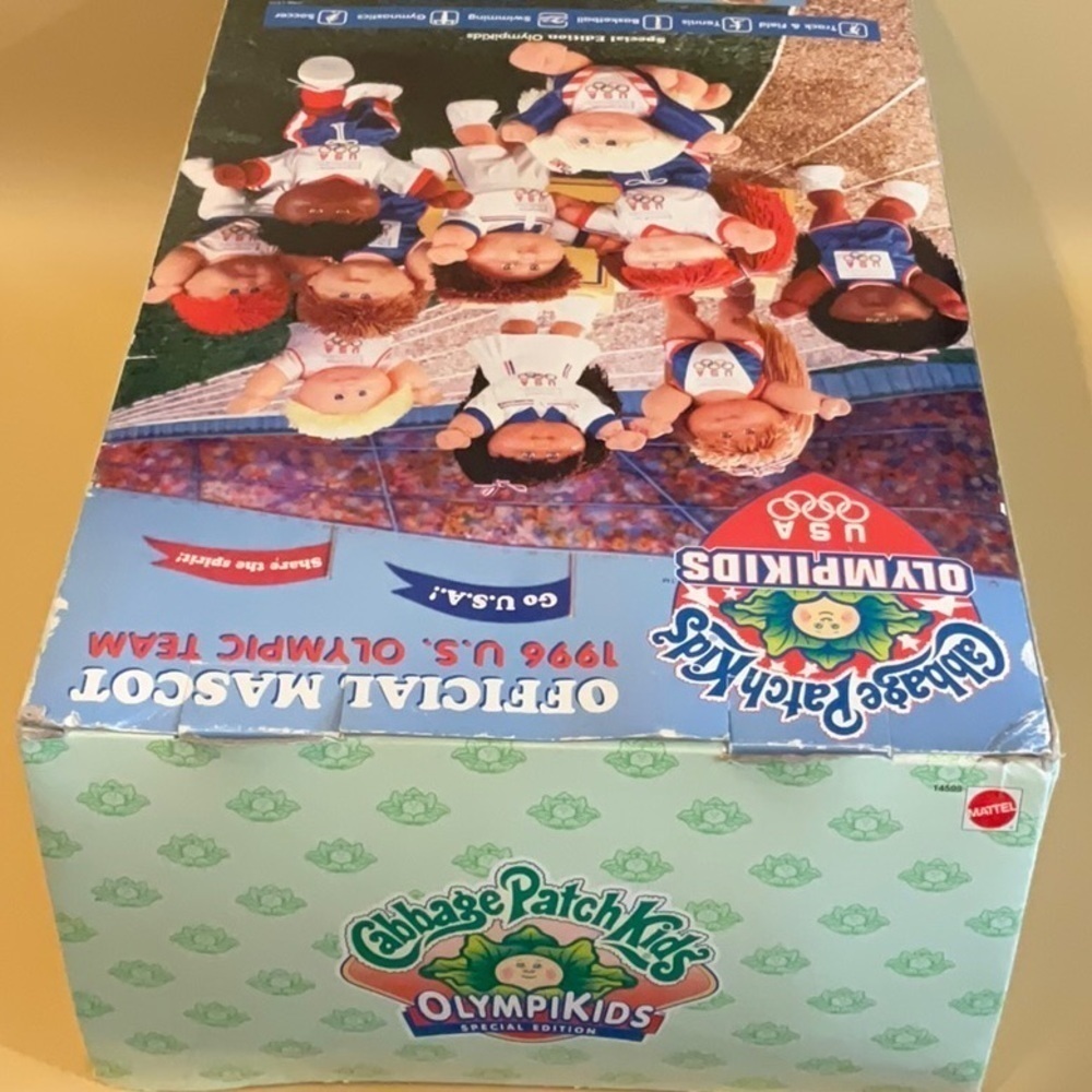 1996 Cabbage Patch Kids OlympiKids Soccer Ellie Skye - Picture 11 of 13